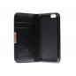 Mobile Preview:  KALAIDENG ROYALE FLIPCASE PREMIUM-ECHTLEDER schwarz für Samsung G920F Galaxy S6