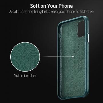  ESR Metro Case ECHTLEDER dunkelgrün für Apple iPhone 11 Pro