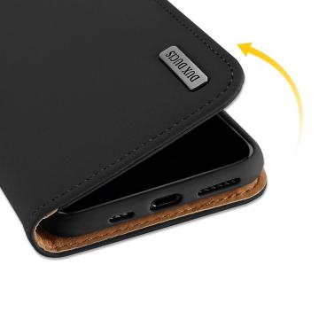  DUX DUCIS Wish Genuine Leather Bookcase type case für Apple iPhone 11 Pro black