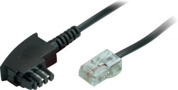 Artikelbild Anschluss-Kabel TAE F > RJ45, 2m