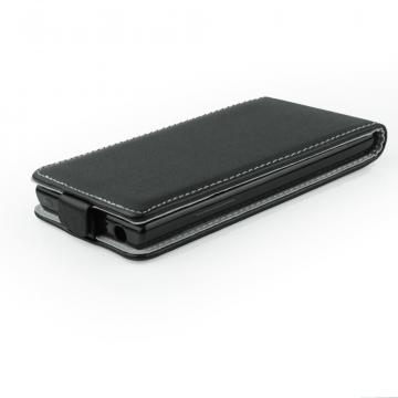  Ledertasche FLIP SLIMLINE FLEXI SERIES schwarz für Sony Xperia Z3+|  Xperia Z4
