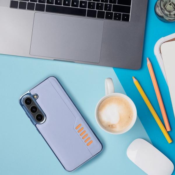 BACK-CASE MILANO blau für für Samsung Galaxy S24 Plus