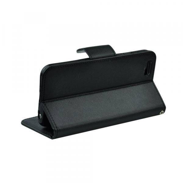  FLIP BOOK CASE FANCY DIARY schwarz für Sony Xperia Z5 compact|